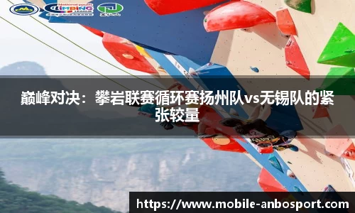 巅峰对决：攀岩联赛循环赛扬州队vs无锡队的紧张较量